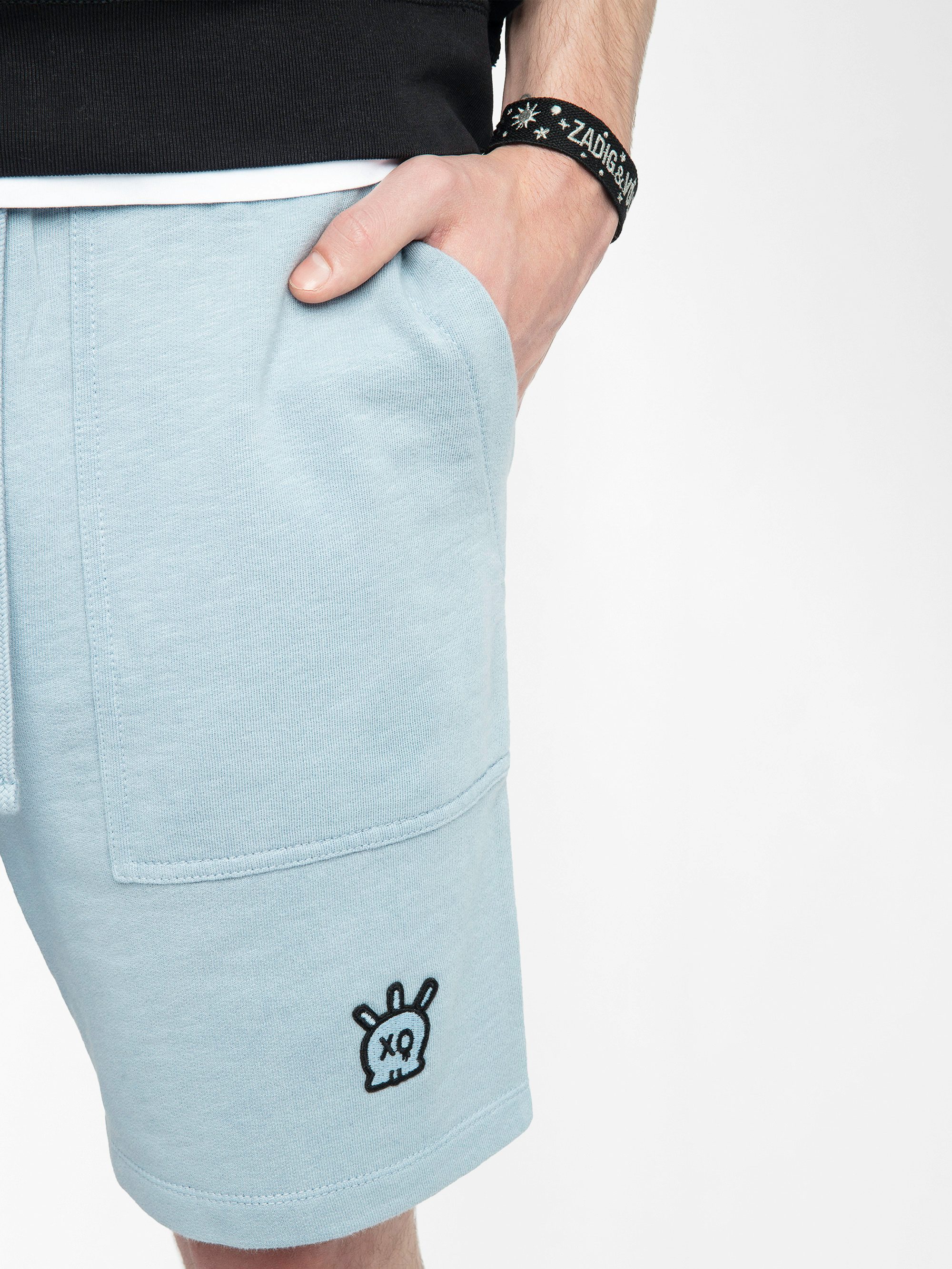 Short Pablo - Kurze Shorts aus Sweatshirt-Stoff.